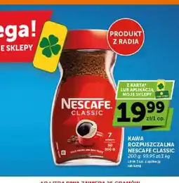 ABC Kawa rozpuszczalna Nescafé Classic oferta