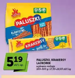 ABC Paluszki, krakersy Lajkonik oferta