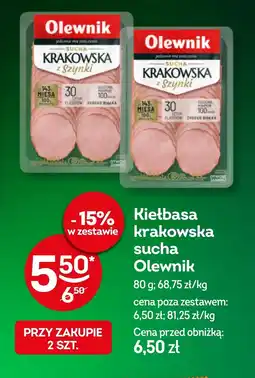 Żabka Kiełbasa Olewnik oferta
