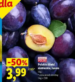 Lidl Śliwki Polski oferta