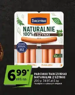 ABC Parówki Tarczyński Naturalne z szynki oferta