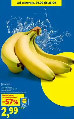 Lidl Banany oferta