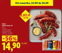 Lidl Kiełbasa Pikok oferta