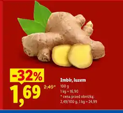 Lidl Imbir oferta