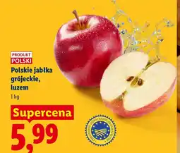 Lidl Jabłka Polski oferta