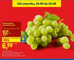 Lidl Winogrona oferta