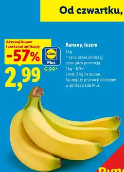 Lidl Banany Plus-Plus oferta