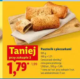 Lidl Paszteciki oferta