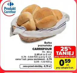 Carrefour Market Bułka Carrefour oferta