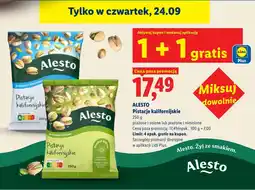 Lidl Pistacje prażone Alesto oferta
