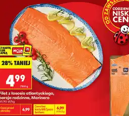 Biedronka Filet z łososia atlantyckiego, porcja rodzinna Marinero oferta