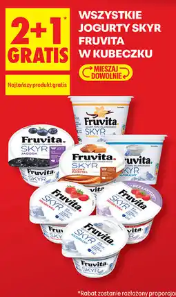 Biedronka Jogurty Skyr Fruvita oferta