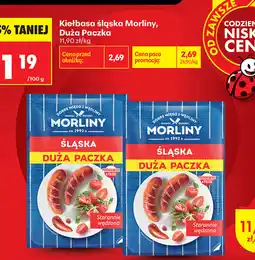 Biedronka Kiełbasa śląska Morliny oferta