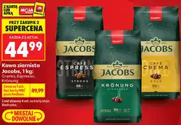 Biedronka Kawa ziarnista Jacobs: Crema, Espresso, Krönung oferta