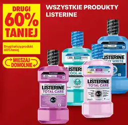 Biedronka Wszystkie produkty Listerine oferta
