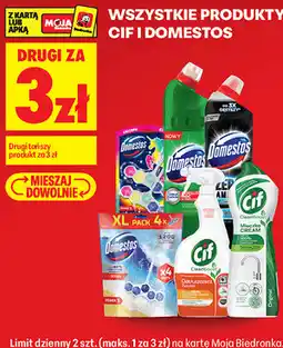 Biedronka Wszystkie produkty Cif i Domestos oferta