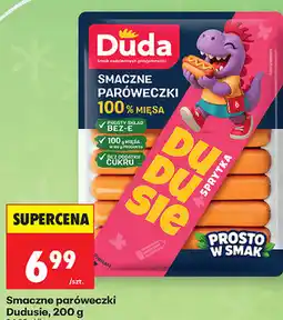 Biedronka Smaczne paróweczki Dudusie Duda oferta