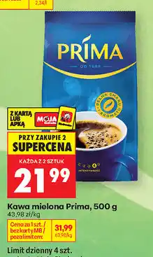 Biedronka Kawa mielona Prima oferta