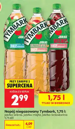 Biedronka Napój niegazowany Tymbark oferta