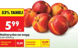 Biedronka Nektarynka na wagę oferta
