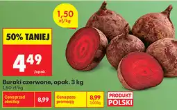 Biedronka Buraki czerwone, opak oferta