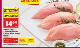 Biedronka Świeży filet z piersi kurczaka Kraina Mięs, Mega Paka oferta