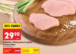 Biedronka Sznycle z fileta piersi indyka Kraina Mięs oferta