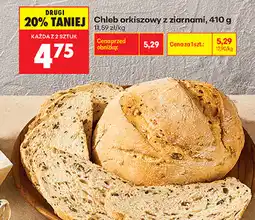 Biedronka Chleb orkiszowy z ziarnami oferta