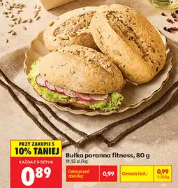 Biedronka Bułka poranna fitness oferta