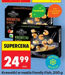 Biedronka Krewetki w maśle Family Fish oferta