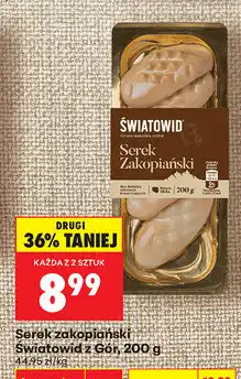 Biedronka Serek zakopiański Światowid z Gór oferta