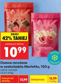 Biedronka Owoce mrożone w czekoladzie Marletto oferta