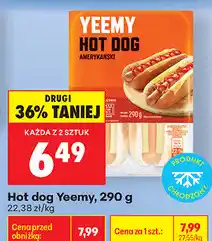 Biedronka Hot dog Yeemy oferta