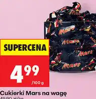 Biedronka Cukierki Mars na wagę oferta