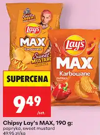 Biedronka Chipsy Lay's MAX oferta