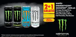 Biedronka Napój energetyczny Monster oferta