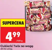 Biedronka Cukierki Twix na wagę oferta