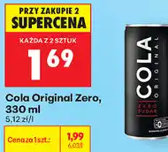 Biedronka Cola Original Zero oferta