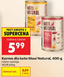 Biedronka Karma dla kota Maxi Natural oferta