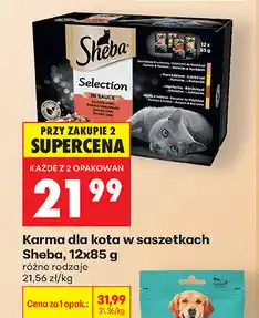 Biedronka Karma dla kota w saszetkach Sheba oferta