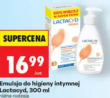 Biedronka Emulsja do higieny intymnej Lactacyd oferta