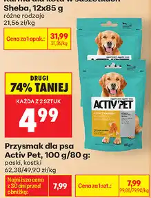 Biedronka Przysmak dla psa Activ Pet oferta