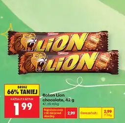 Biedronka Baton Lion chocolate oferta