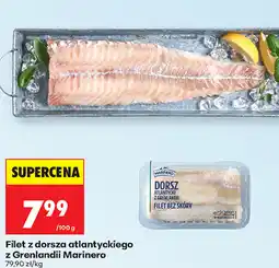 Biedronka Filet z dorsza atlantyckiego z Grenlandii Marinero oferta