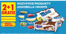 Biedronka Wszystkie produkty Jogobella i Monte oferta