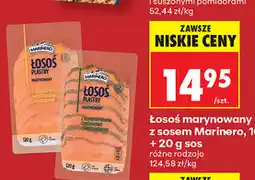 Biedronka Łosoś marynowany z sosem Marinero oferta