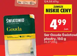 Biedronka Ser Gouda Światowid w plastrach oferta