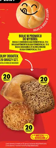 Biedronka Bułka za grosze w zestawie oferta