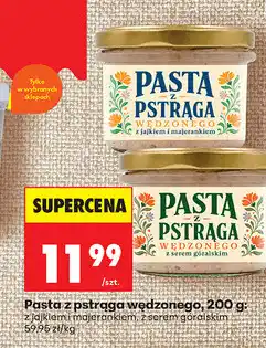 Biedronka Pasta z pstrąga wędzonego oferta