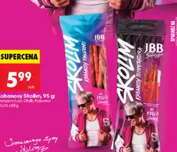 Biedronka Kabanosy Skolim JBB Bałdyga Temperatura Chilli, Palermo oferta